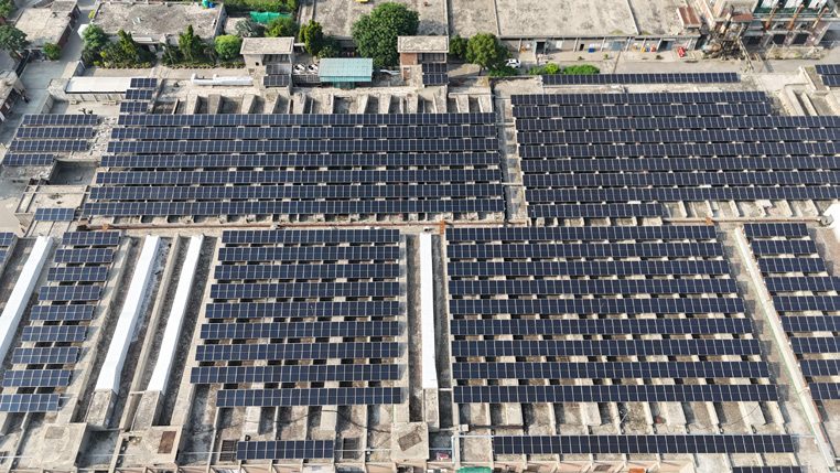 3.7 MW solar power plant